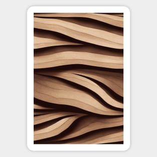 Wood pattern, a perfect gift for any woodworker or nature lover! #53 Sticker